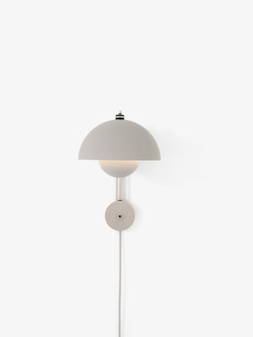 Lámpara de pared Flowerpot VP8 - Matt light grey - &Tradition