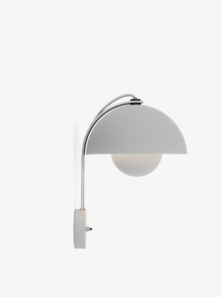 Lámpara de pared Flowerpot VP8, Matt light grey &Tradition
