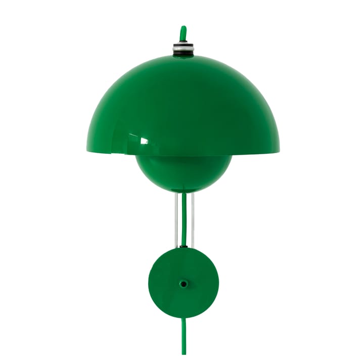 Lámpara de pared Flowerpot VP8 - Signal green - &Tradition