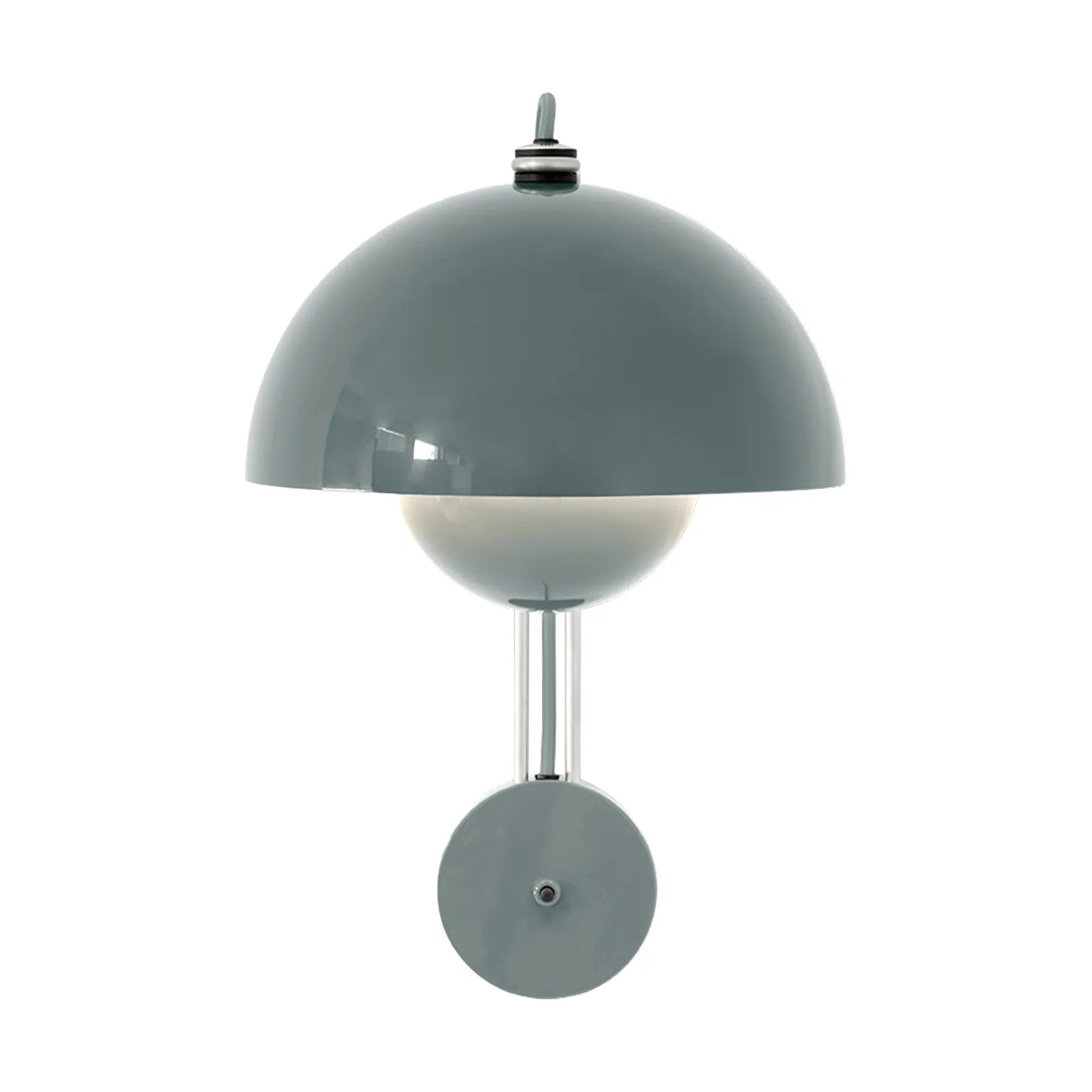 Lámpara de pared Flowerpot VP8, Stone blue &Tradition