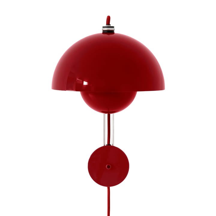 Lámpara de pared Flowerpot VP8 - Vermilion red - &Tradition