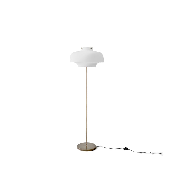 Lámpara de pie Copenhagen SC14 - Opal, soporte de latón - &Tradition