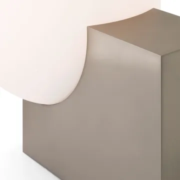 Lámpara de pie Journey SHY4  - Acero cepillado-opalina - &Tradition