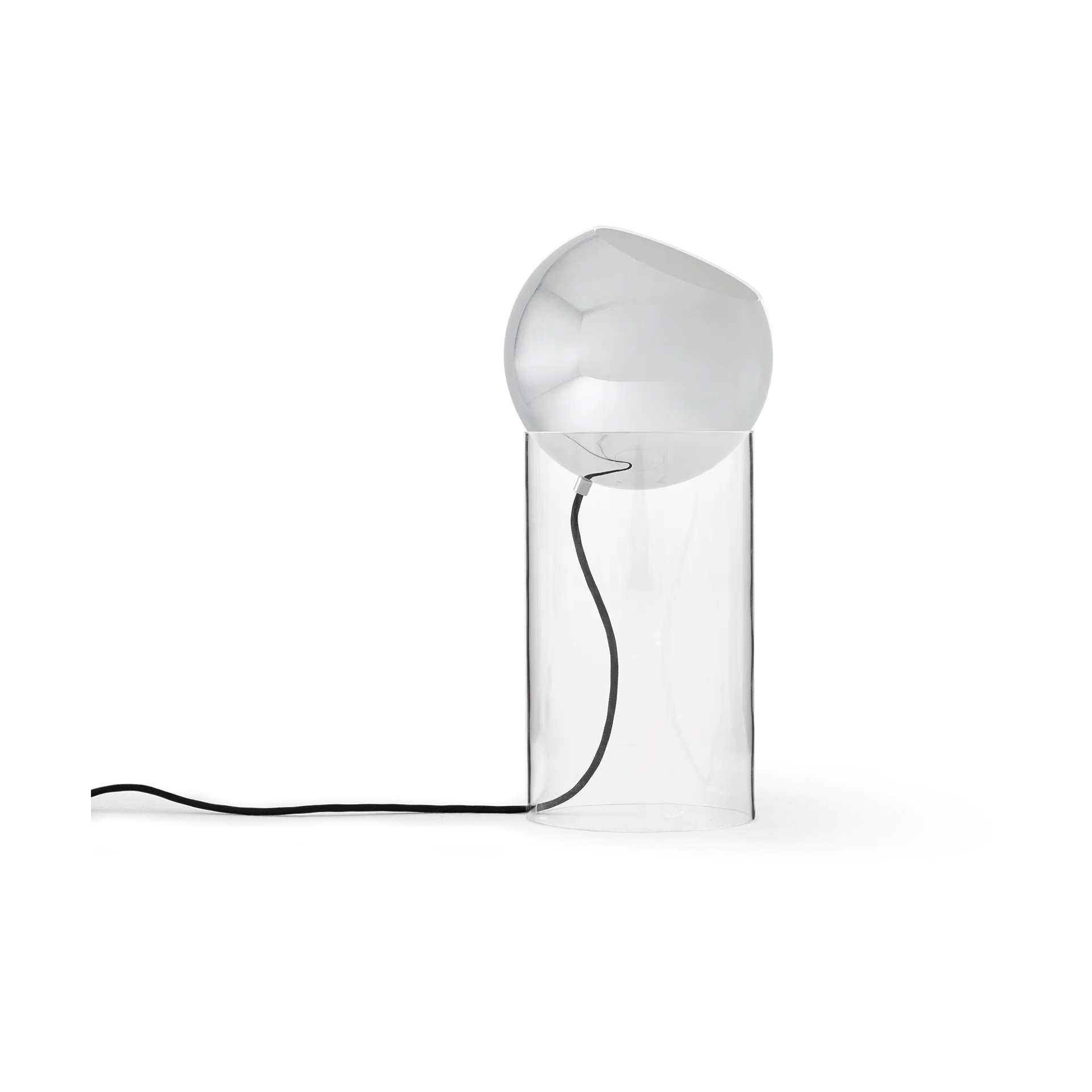 Lámpara de pie Topan VP14 46,5 cm, Clear-chrome plated &Tradition