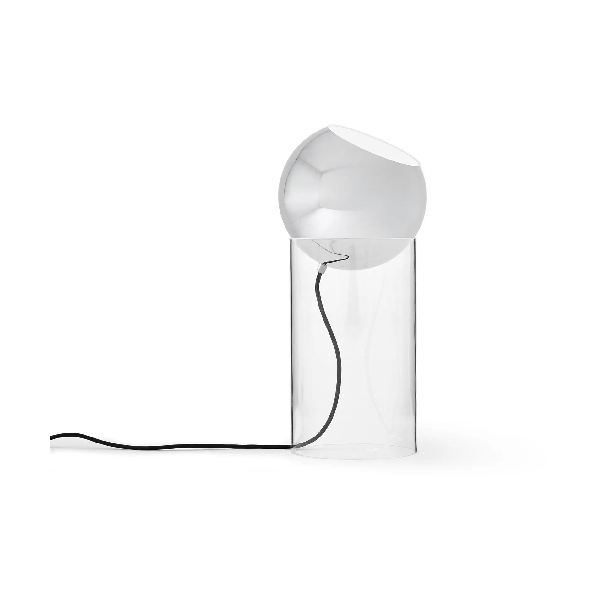 Lámpara de pie Topan VP14 46,5 cm, Clear-chrome plated &Tradition