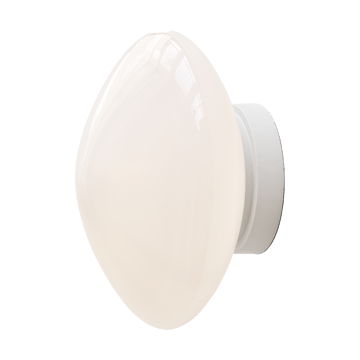 Lámpara de techo/pared Mist AP22 Ø25 cm - White-opal glass - &Tradition