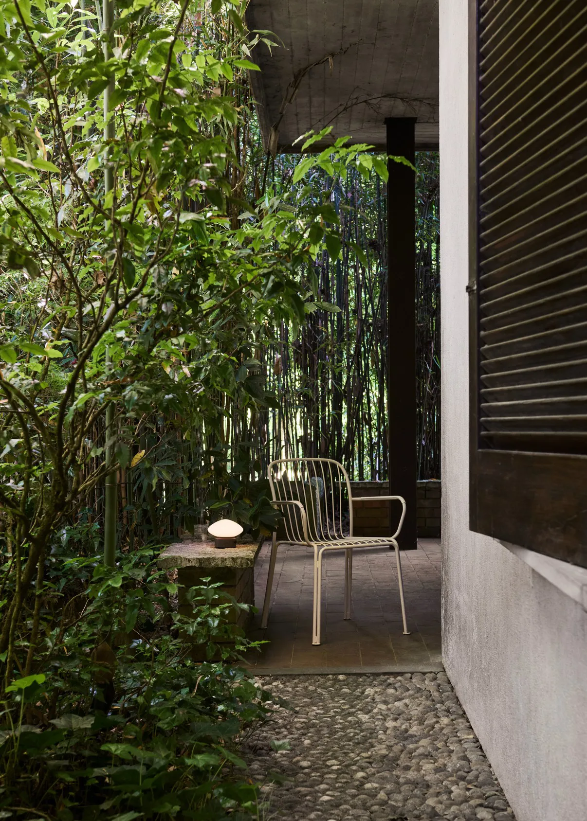 Lámpara portátil Mist AP21 12 cm, Verde Guatemala-opal glass &Tradition