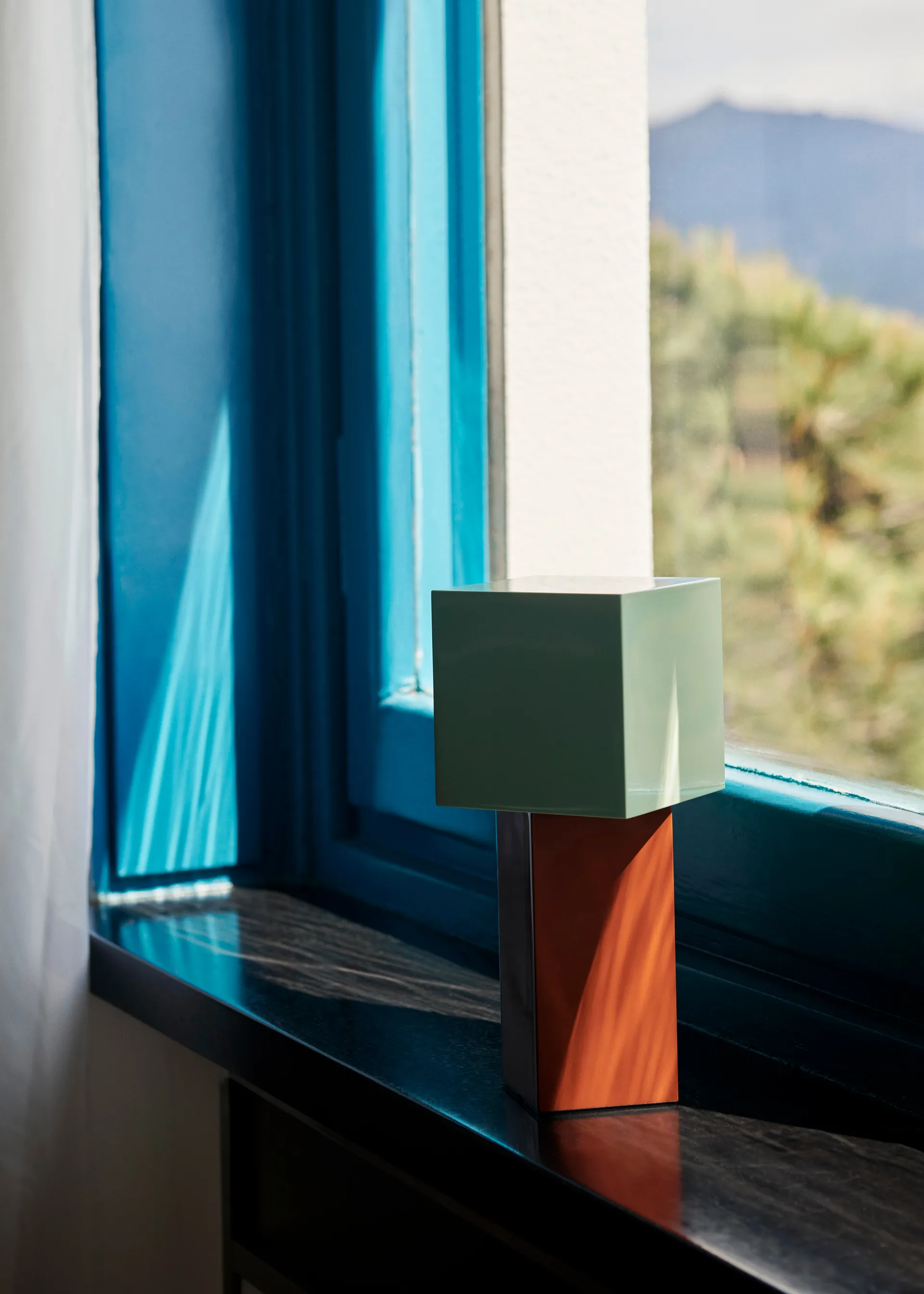 Lámpara portátil Pivot ATD7, Rusty menta &Tradition