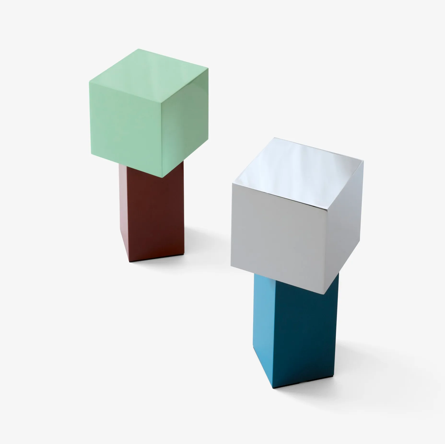 Lámpara portátil Pivot ATD7, Rusty menta &Tradition