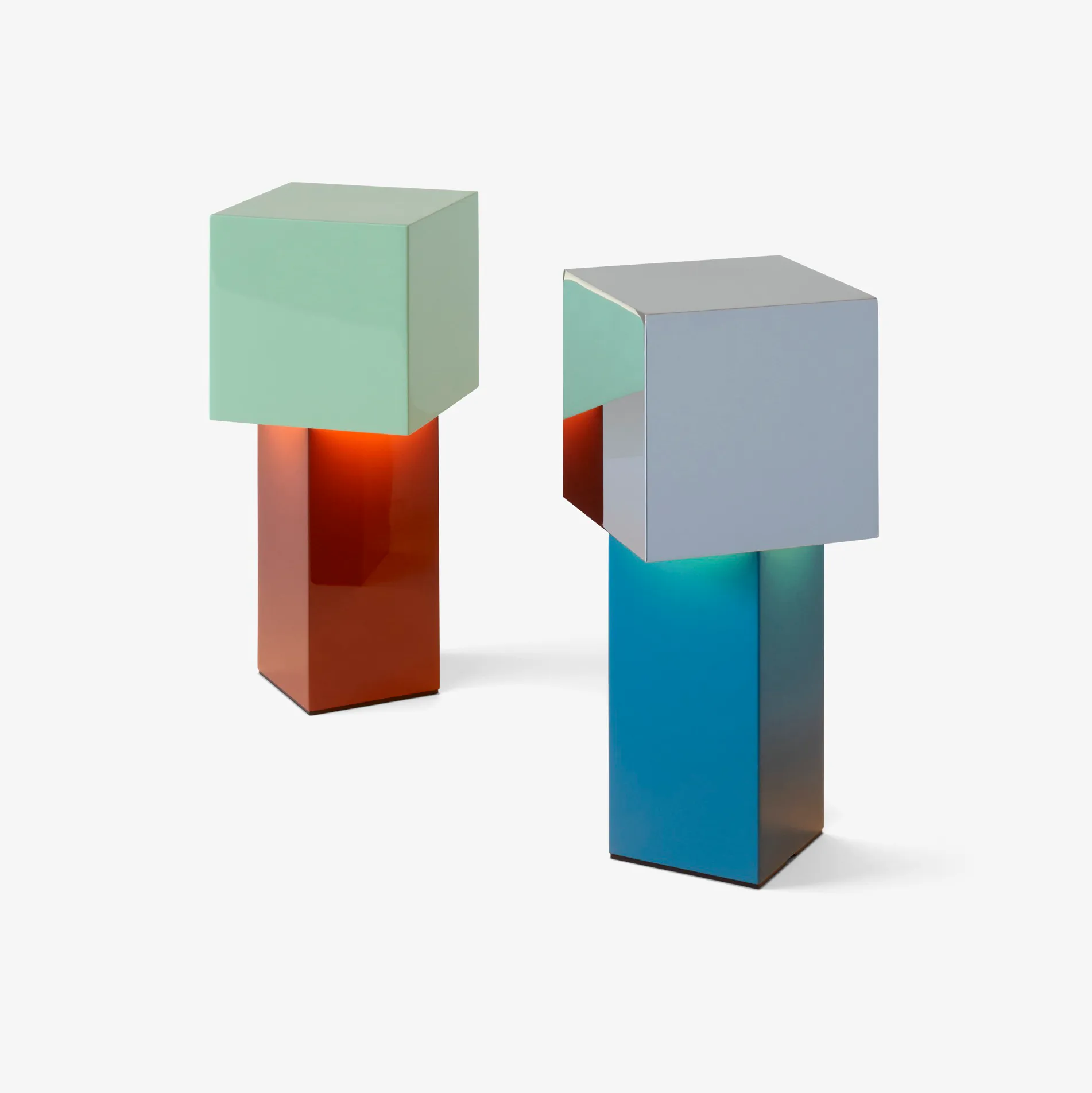 Lámpara portátil Pivot ATD7, Rusty menta &Tradition