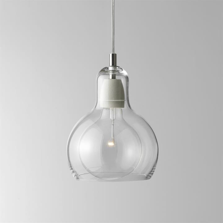 Lámpara techo Mega Bulb, cordón transparente &Tradition