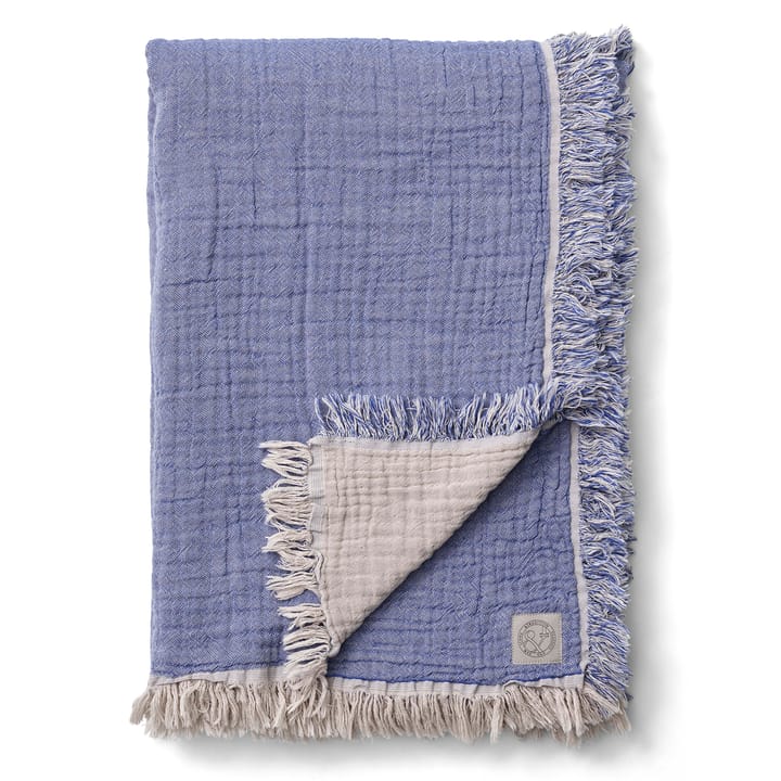 Manta de algodón Collect SC33 260x260 cm - Cloud & Blue (beige-azul) - &Tradition