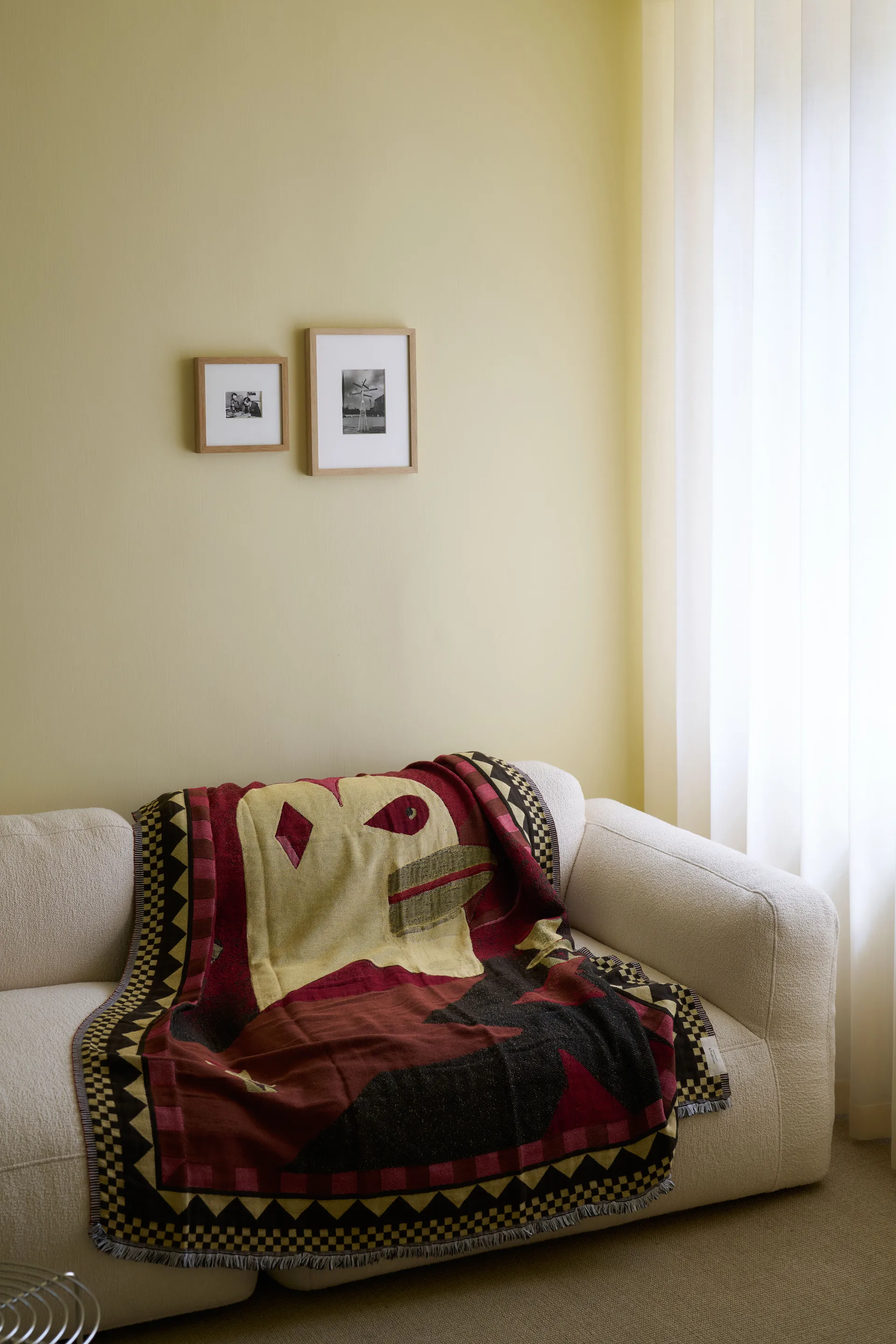 Manta Momento JH46, 180x130 cm, Red dawn &Tradition