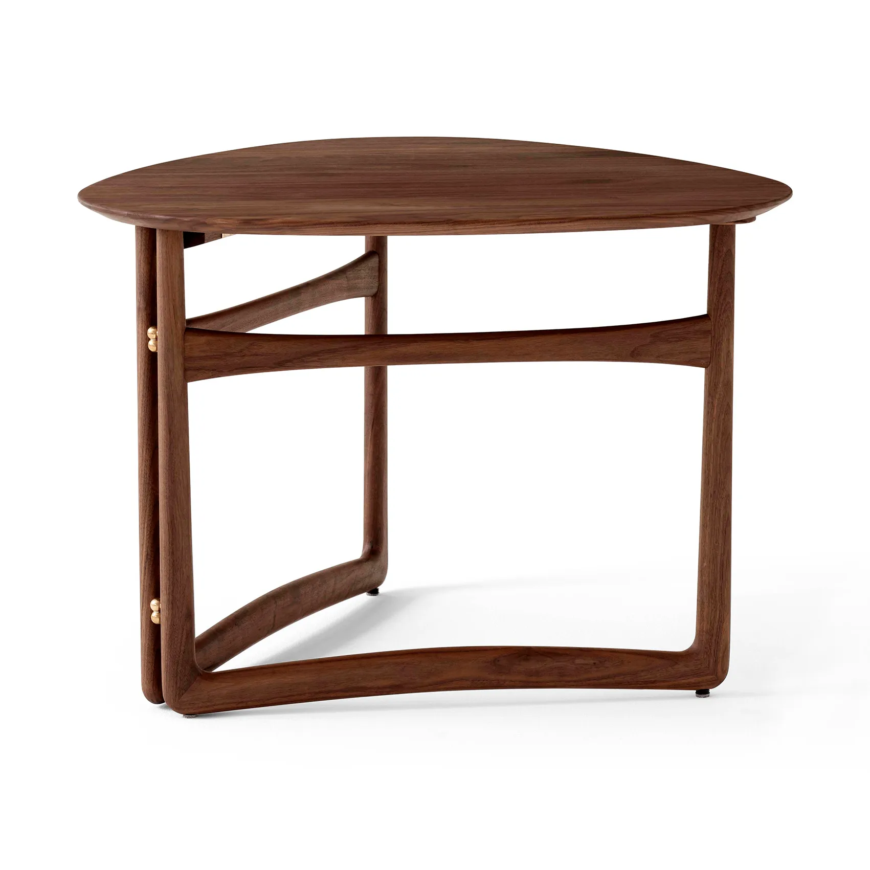 Mesa auxiliar Drop Leaf HM5, Walnut &Tradition