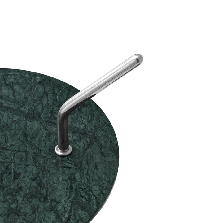 Mesa auxiliar Halten SH9, Verde guatemala-stainless steel &Tradition