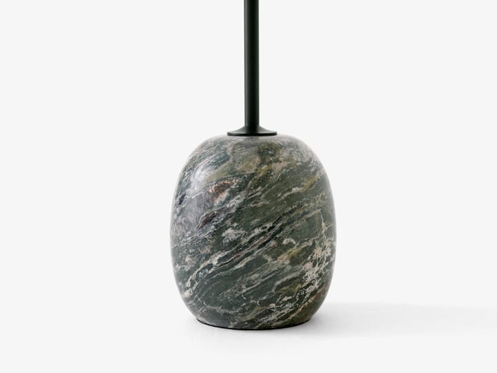 Mesa auxiliar Lato LN9, Deep Green-Verde Alpi Marble &Tradition