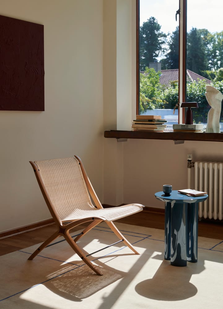 Mesa auxiliar Tung JA3, Steel blue &Tradition