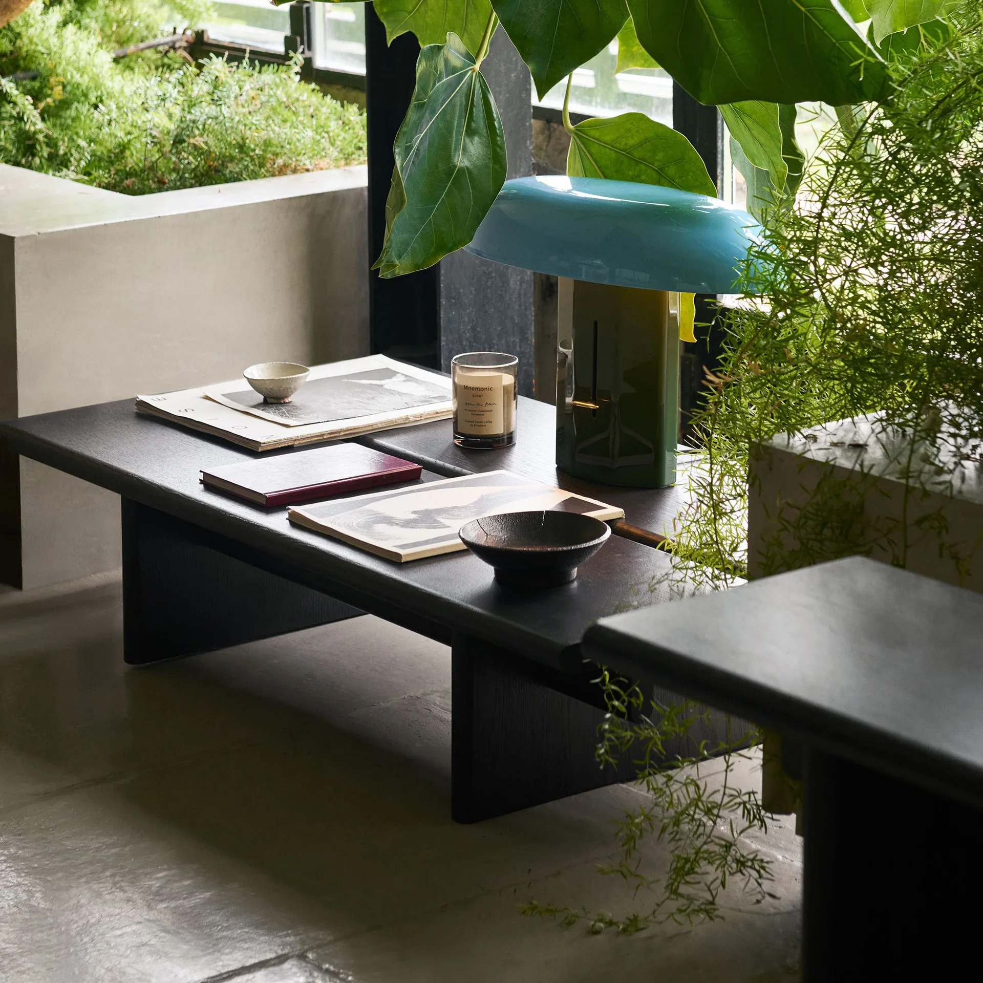 Mesa de centro Ita OS3 60x110 cm, Dark stained oak &Tradition