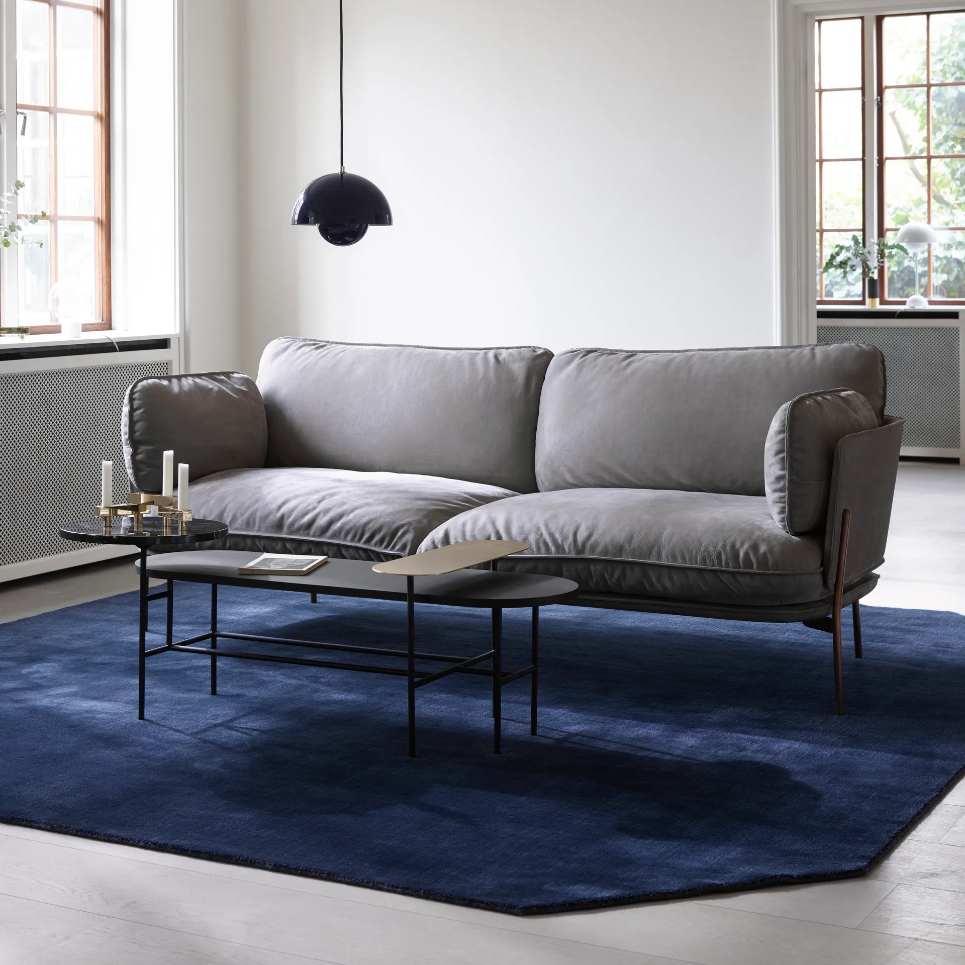 Mesa de centro Palette JH7, Negro &Tradition