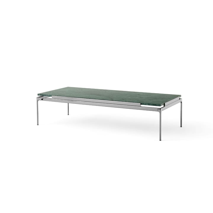 Mesa de centro Sett LN12 - Verde guatemala-dark chrome - &Tradition