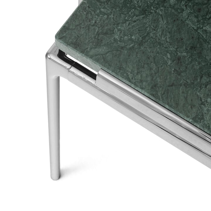 Mesa de centro Sett LN12, Verde guatemala-dark chrome &Tradition
