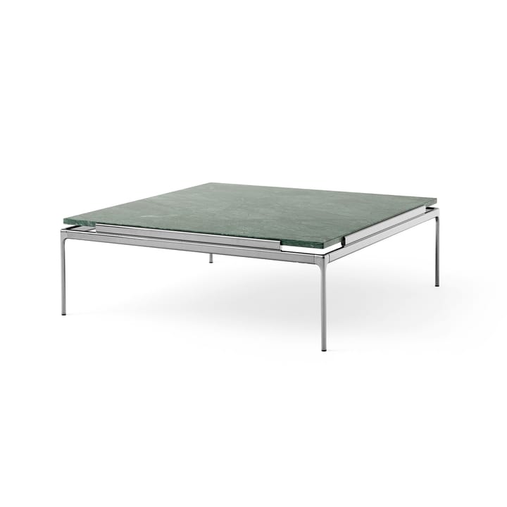 Mesa de centro Sett LN13 - Verde guatemala-dark chrome - &Tradition