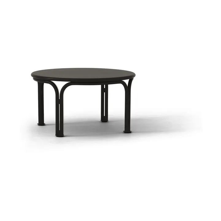 Mesa de centro Thorvald SC108  - Warm black, Ø70 cm - &Tradition
