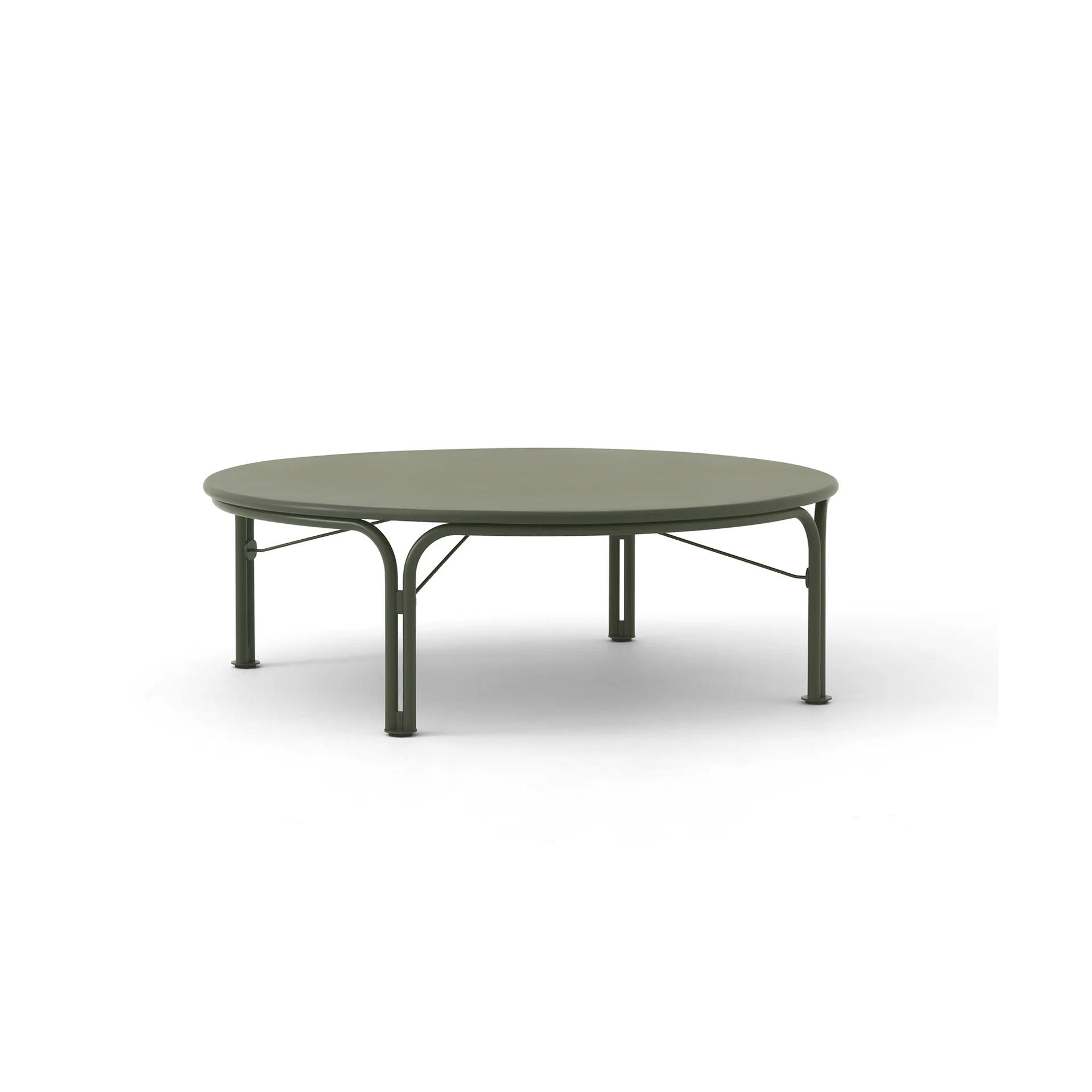 Mesa de centro Thorvald SC109 , Bronze green, Ø115 cm &Tradition