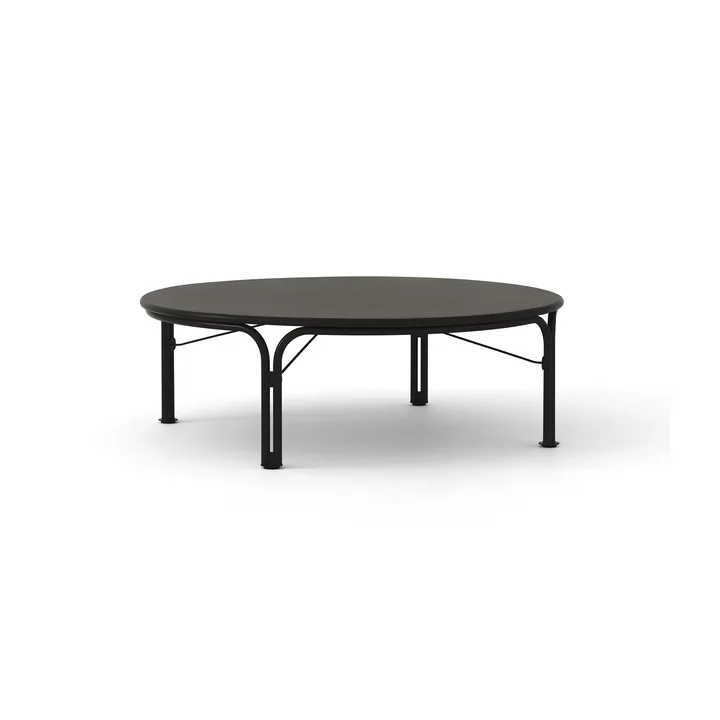 Mesa de centro Thorvald SC109  - Warm black, Ø115 cm - &Tradition