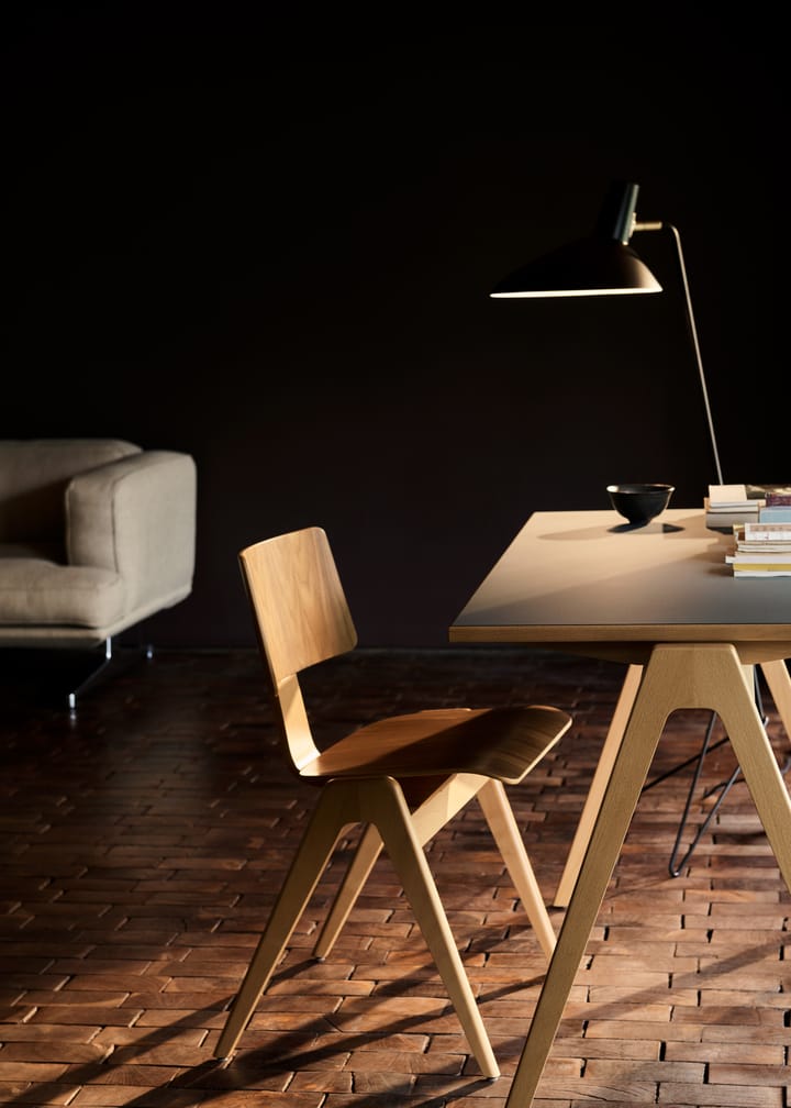 Mesa de comedor Daystak RD2, 122x71x61 cm, Honey stained beech &Tradition