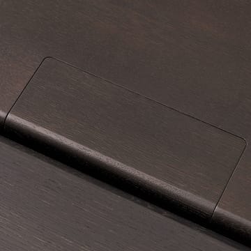 Mesa de comedor Ita OS1 con gestión de cables 95x200 cm - Dark stained oak - &Tradition
