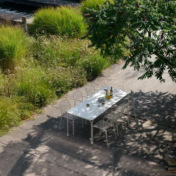 Mesa de comedor Thorvald Outdoor SC99, 220 cm - Ivory - &Tradition