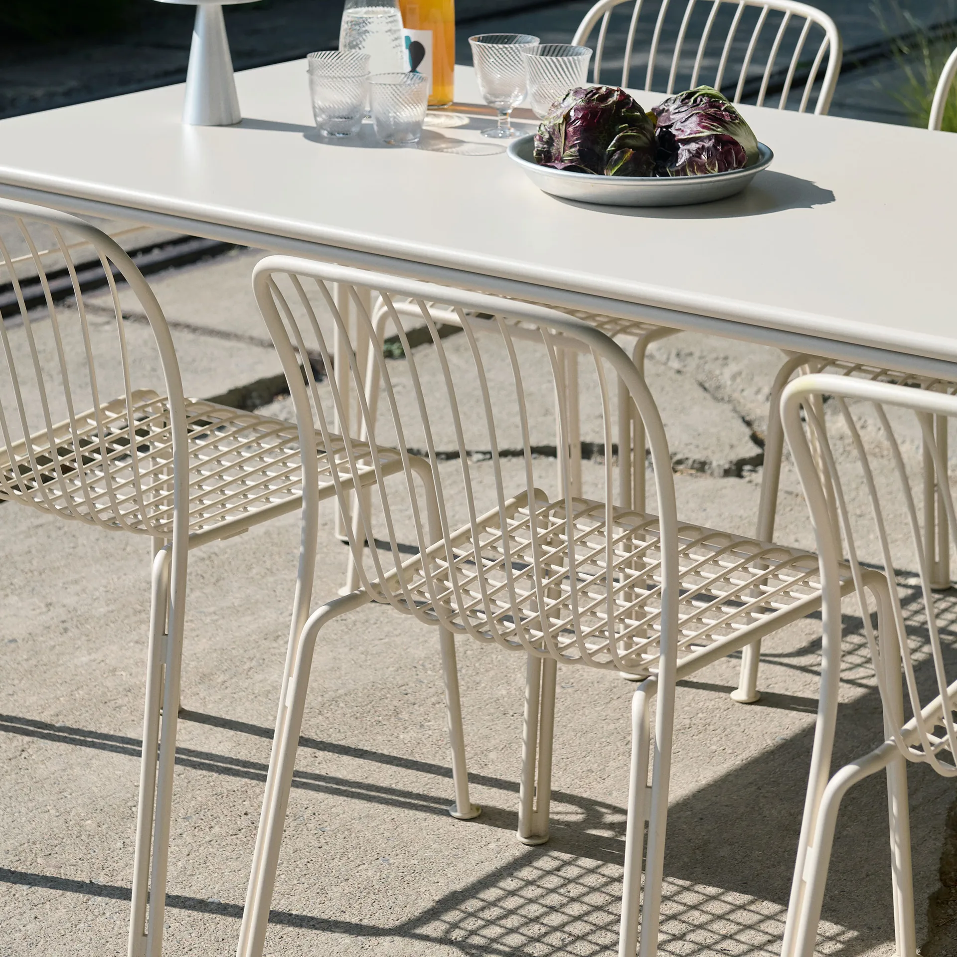 Mesa de comedor Thorvald Outdoor SC99, 220 cm, Ivory &Tradition
