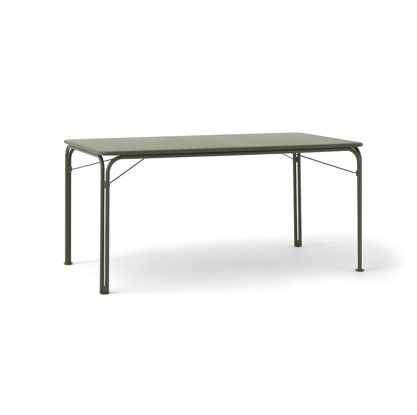 Mesa de comedor Thorvald SC113, Bronze green, 160 cm &Tradition