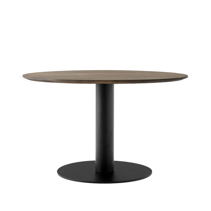 Mesa In Between SK12 - Roble aceitado ahumado, soporte de metal negro mate - &Tradition