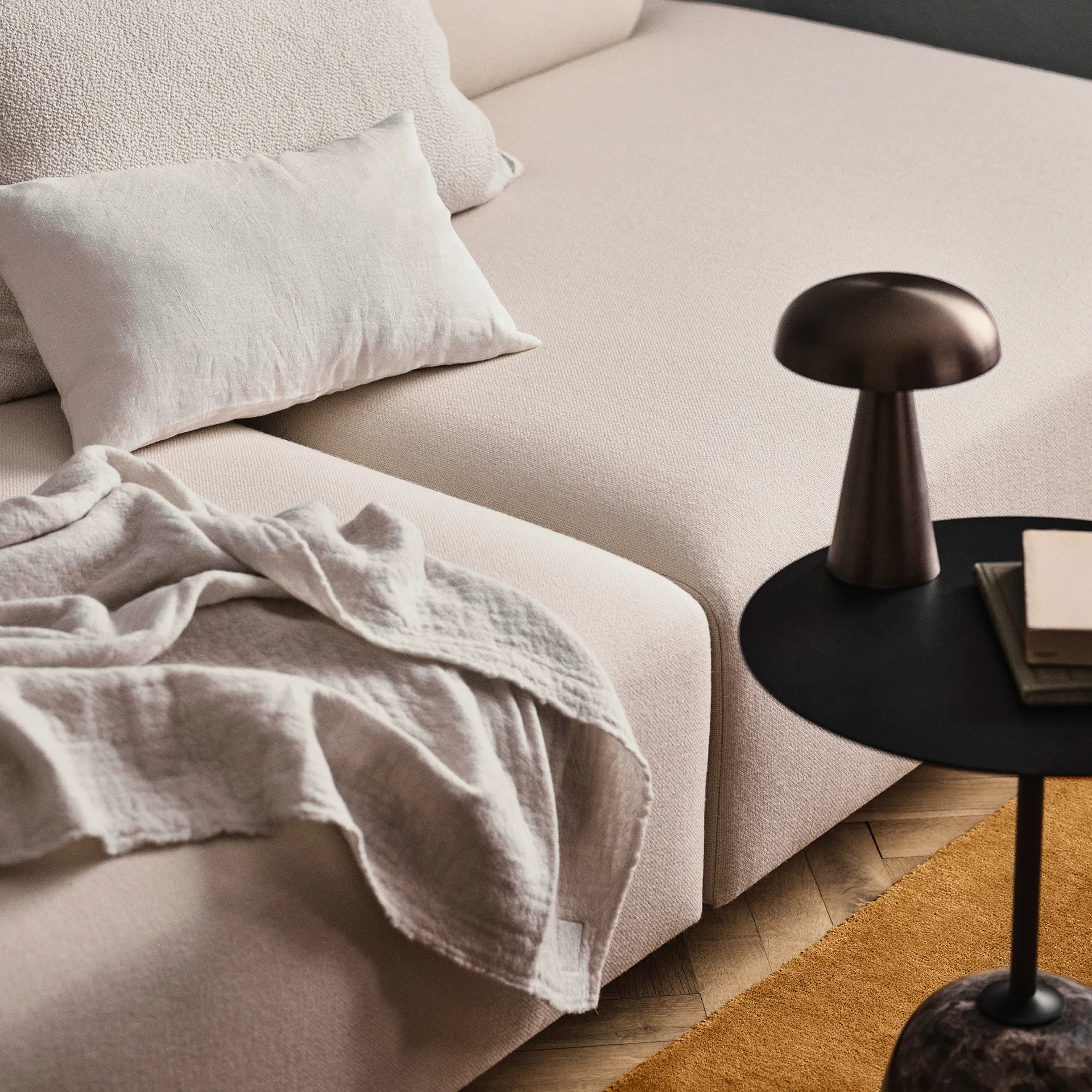 Plaid de lana Collect SC34 130x180 cm, Cloud & Milk &Tradition