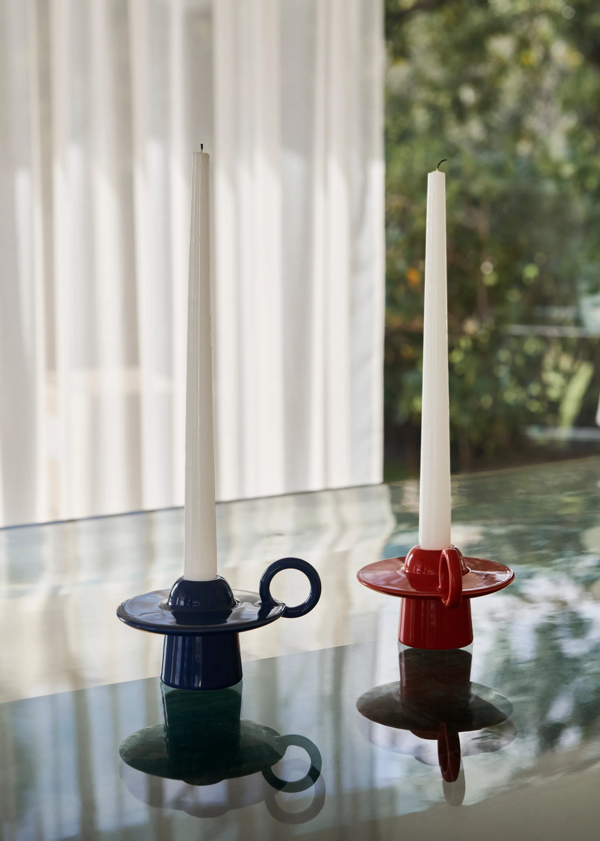 Portavelas Momento JH39, Azure &Tradition