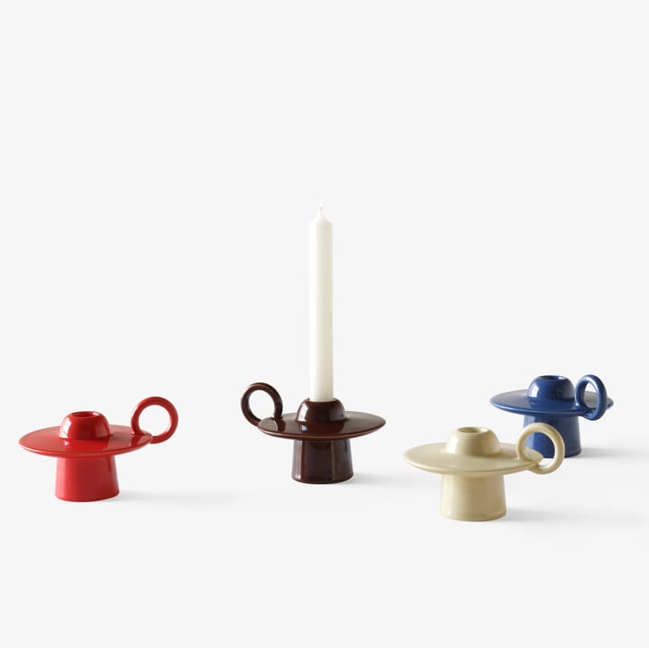 Portavelas Momento JH39, Red Brown &Tradition