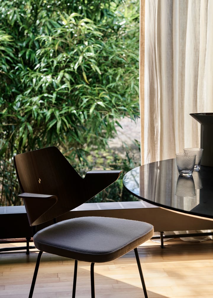 Silla con reposabrazos RFH RD7, Walnut-beech-offwhite &Tradition