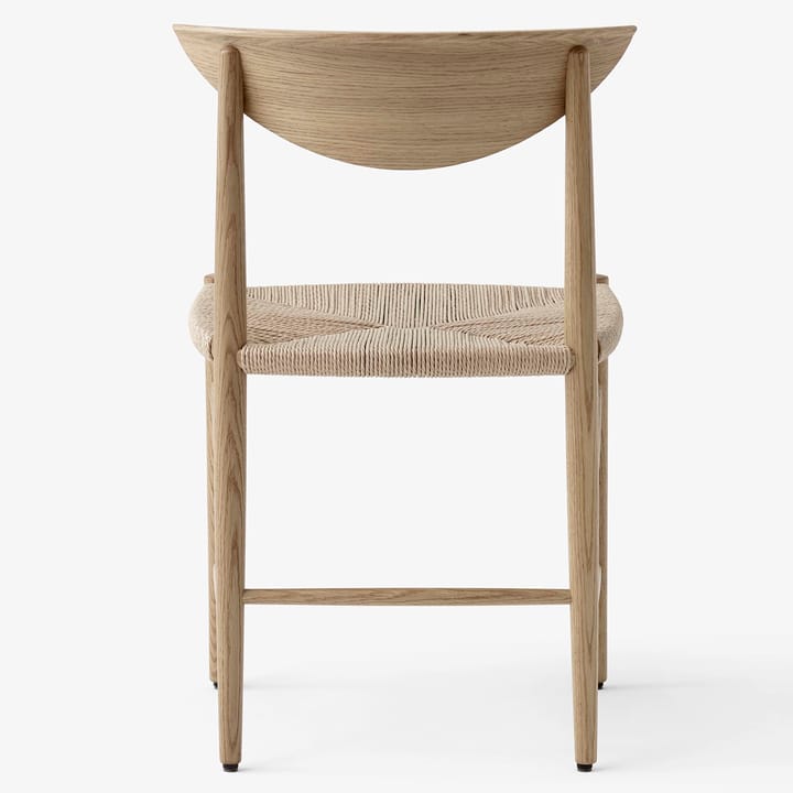 Silla Drawn HM3, Roble barnizado blanco &Tradition
