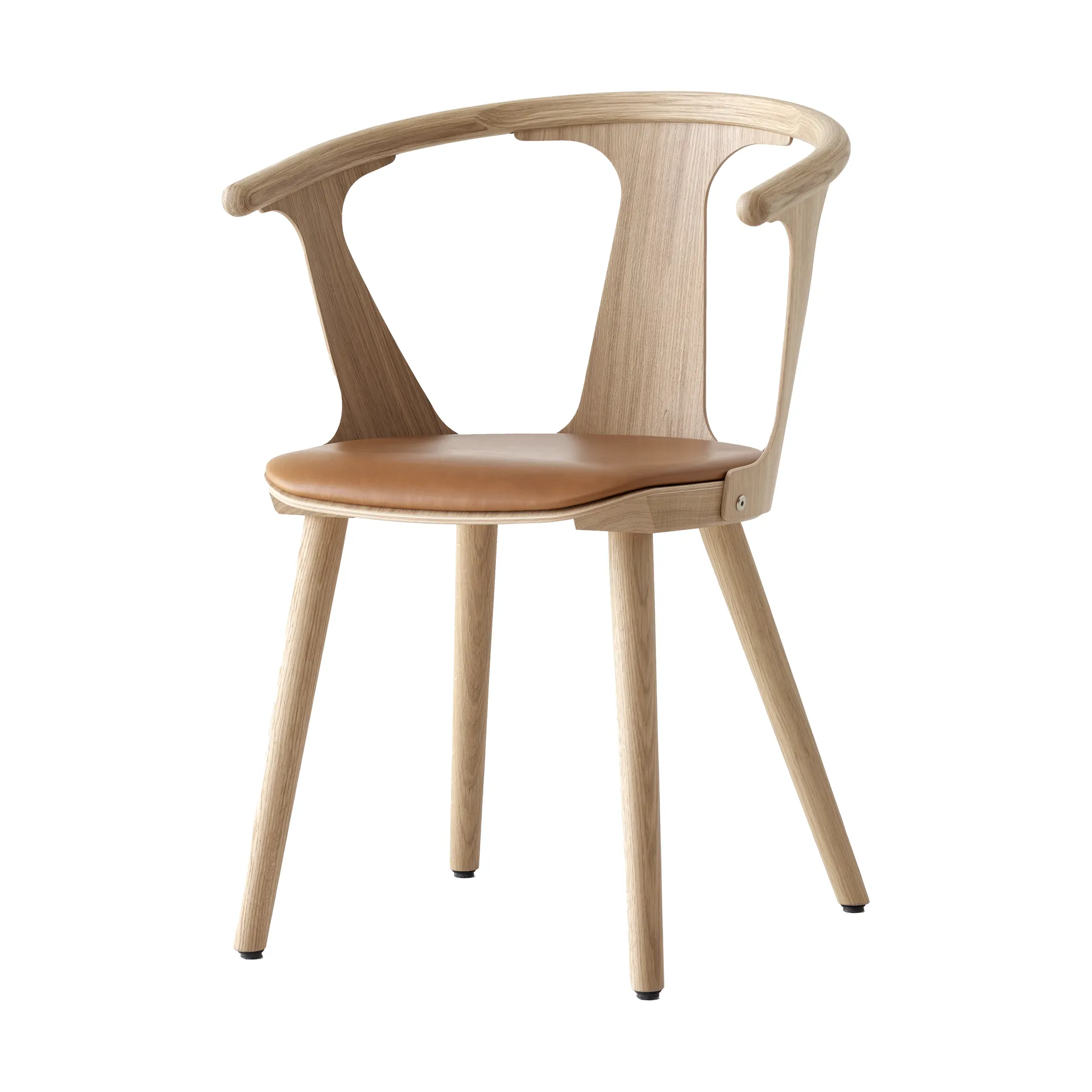 Silla In Between SK2, Roble aceitado-Noble cognac leather &Tradition