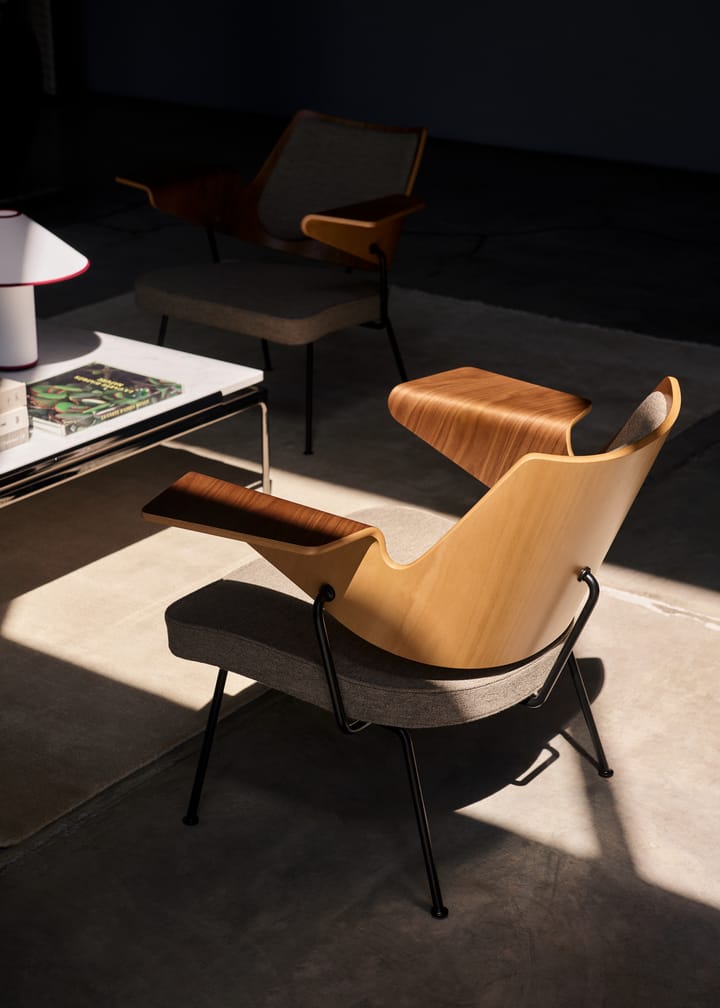 Silla lounge RFH RD8, Walnut-beech-brown &Tradition