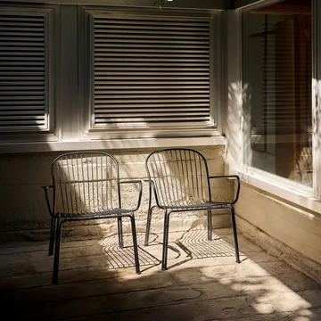 Silla lounge Thorvald SC101 - Warm black - &Tradition