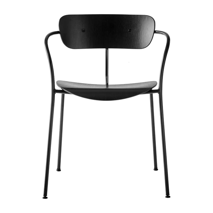 Silla Pavilion AV2, roble lacado oscuro &Tradition
