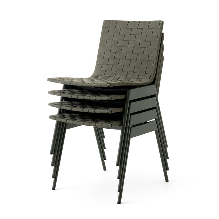 Silla Ville Outdoor AV33 - Bronze green - &Tradition