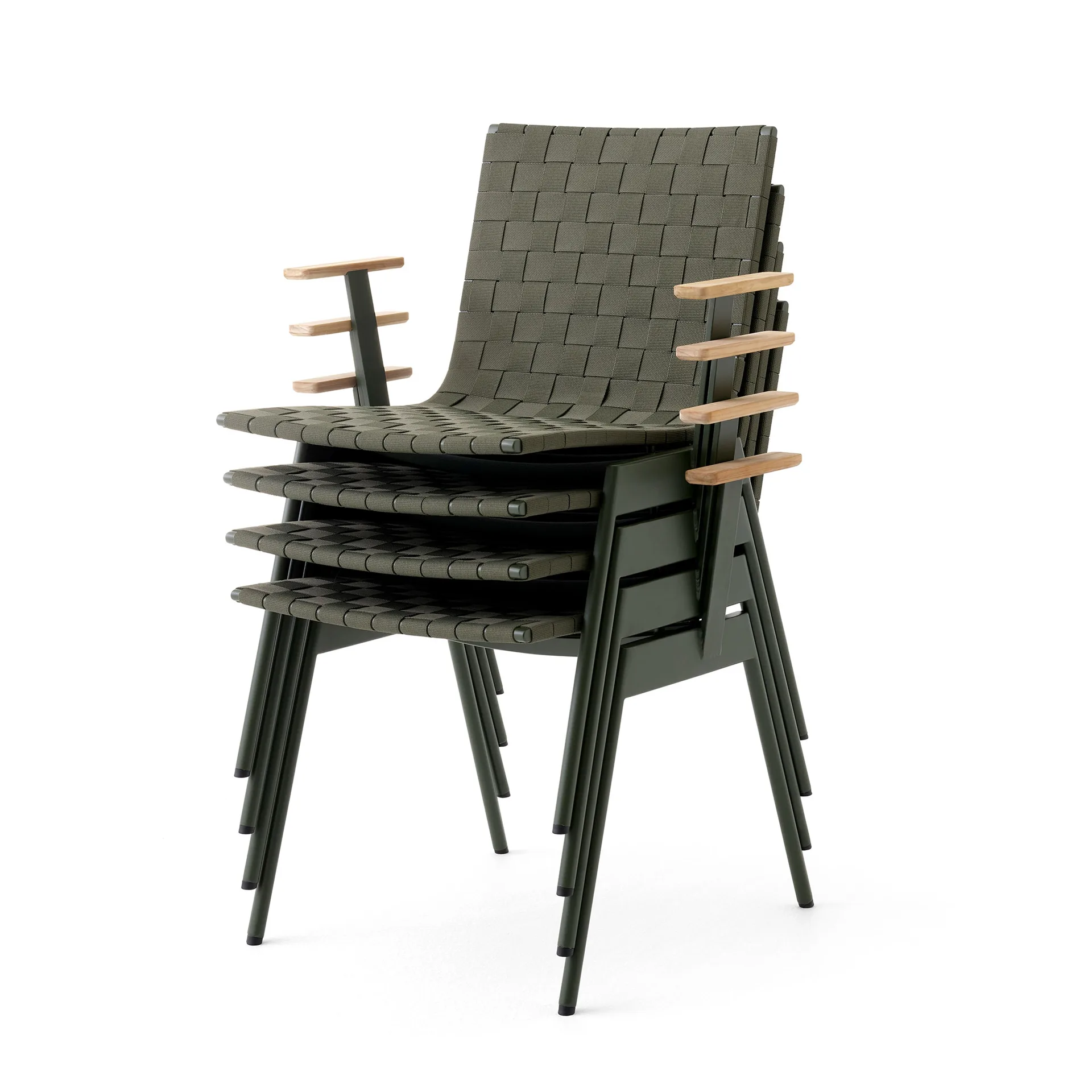 Silla Ville Outdoor AV34, Bronze green &Tradition