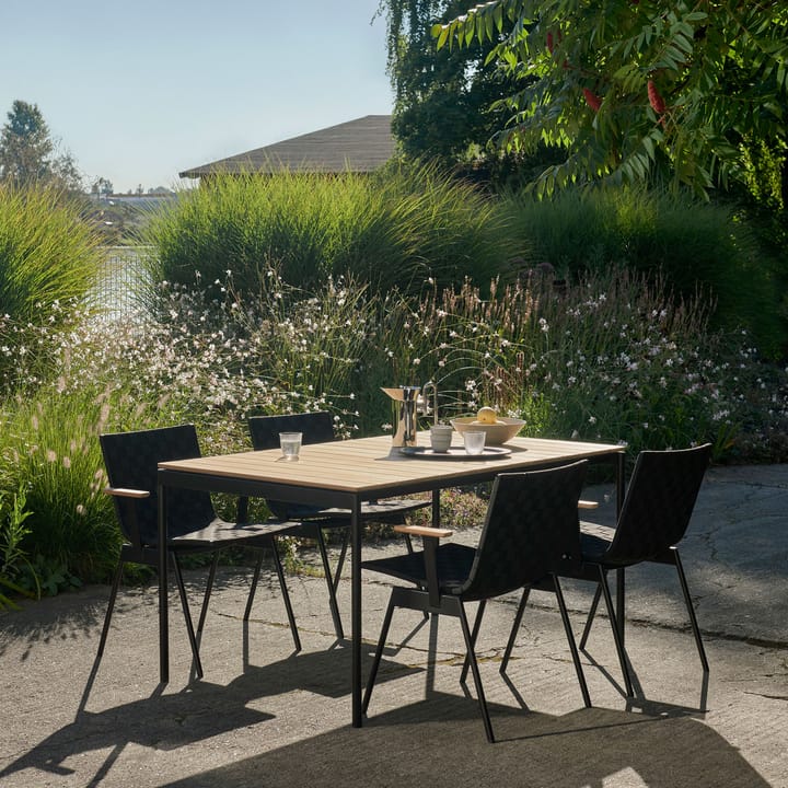 Silla Ville Outdoor AV34, Warm black &Tradition