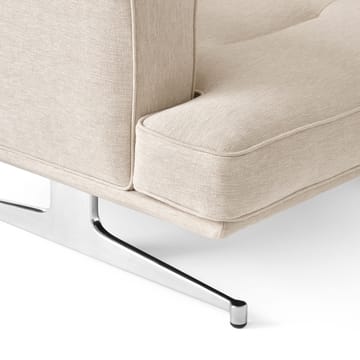 Sillón Inland AV21 - Clay 0011-polished aluminium - &Tradition