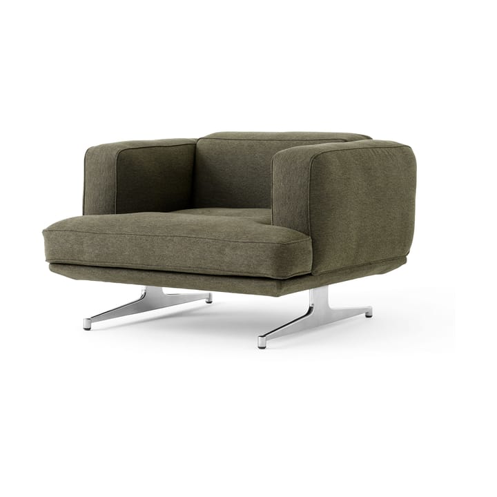 Sillón Inland AV21 - Clay 0014-polished aluminium - &Tradition