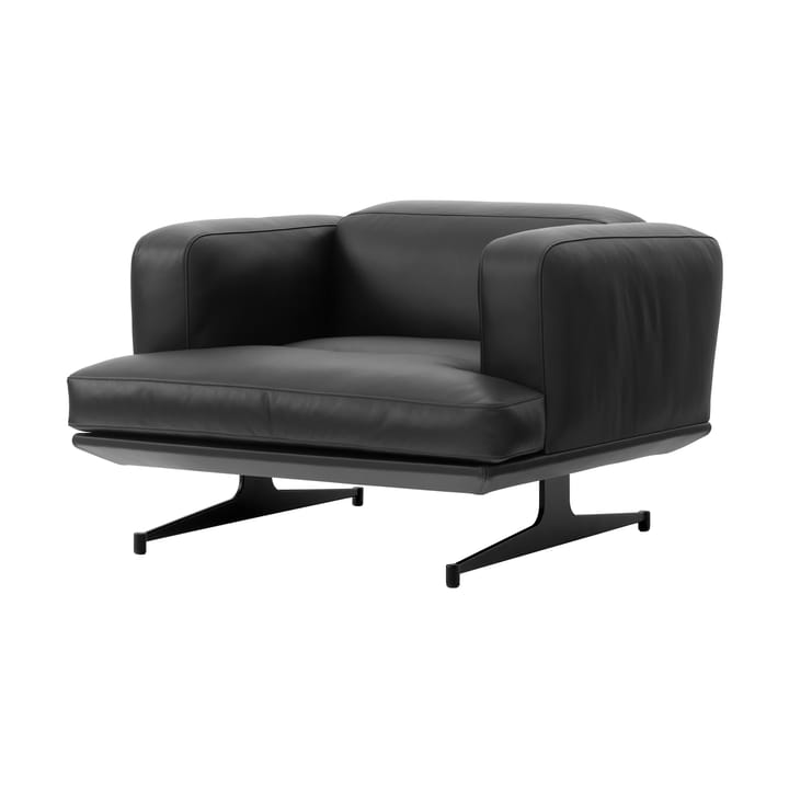 Sillón Inland AV21 - Cuero negro Noble-warm black - &Tradition